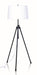 House of Troy - TR201-BLK - One Light Floor Lamp - Tripod - Black