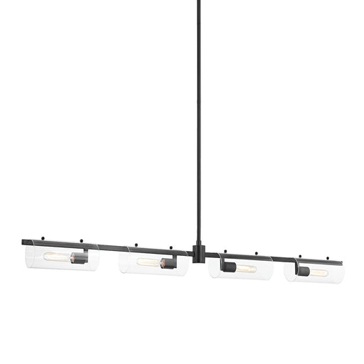 Mitzi - H326904-SBK - Four Light Linear - Ariel - Soft Black