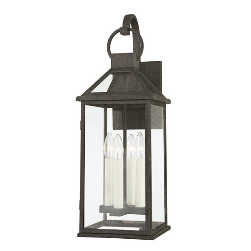 Troy Lighting - B2743-FRN - Four Light Outdoor Wall Sconce - Sanders - French Iron