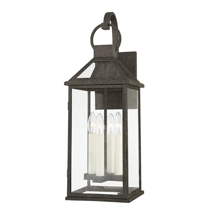 Troy Lighting - B2743-FRN - Four Light Outdoor Wall Sconce - Sanders - French Iron