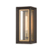 Troy Lighting - B4052-TBZ/PBR - One Light Outdoor Wall Sconce - Lowry - Textured Bronze/Patina Brass