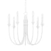 Troy Lighting - F1007-GSW - Seven Light Chandelier - Cate - Gesso White