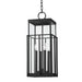 Troy Lighting - F6480-TBK - Four Light Outdoor Lantern - Longport - Textured Black