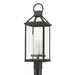 Troy Lighting - P2745-FRN - Four Light Outdoor Post Mount - Sanders - French Iron