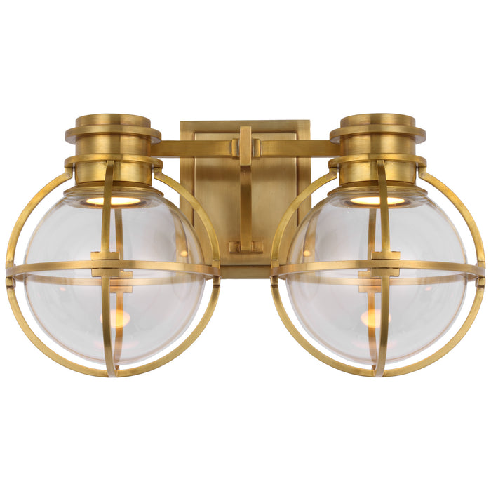 Visual Comfort Signature - CHD 2482AB-CG - LED Wall Sconce - Gracie - Antique-Burnished Brass