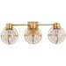 Visual Comfort Signature - CHD 2483AB-CG - LED Wall Sconce - Gracie - Antique-Burnished Brass