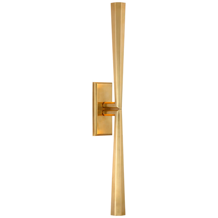 Visual Comfort Signature - TOB 2716HAB - LED Wall Sconce - Galahad - Hand-Rubbed Antique Brass