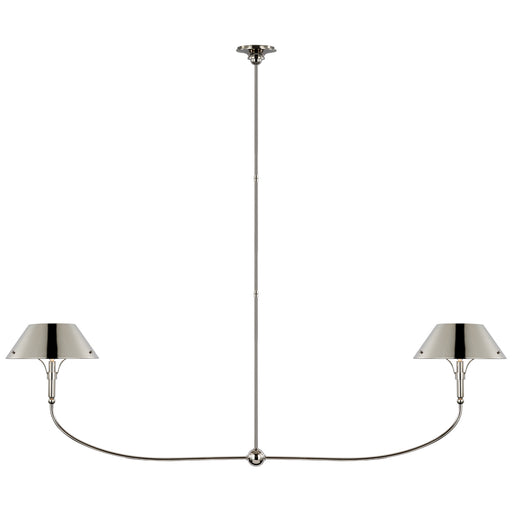 Visual Comfort Signature - TOB 5728PN-PN - LED Linear Chandelier - Turlington - Polished Nickel