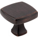 Jeffrey Alexander Griffin 1-3/8" Length Square Knob