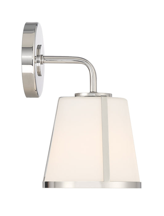 Crystorama - FUL-911-PN - One Light Wall Sconce - Fulton - Polished Nickel