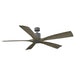 Modern Forms Fans - FR-W1811-5-GH/WG - 54"Ceiling Fan - Aviator 5 - Graphite/Weathered Gray