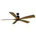 Modern Forms Fans - FR-W1811-5-MB/DK - 54"Ceiling Fan - Aviator 5 - Matte Black/Distressed Koa