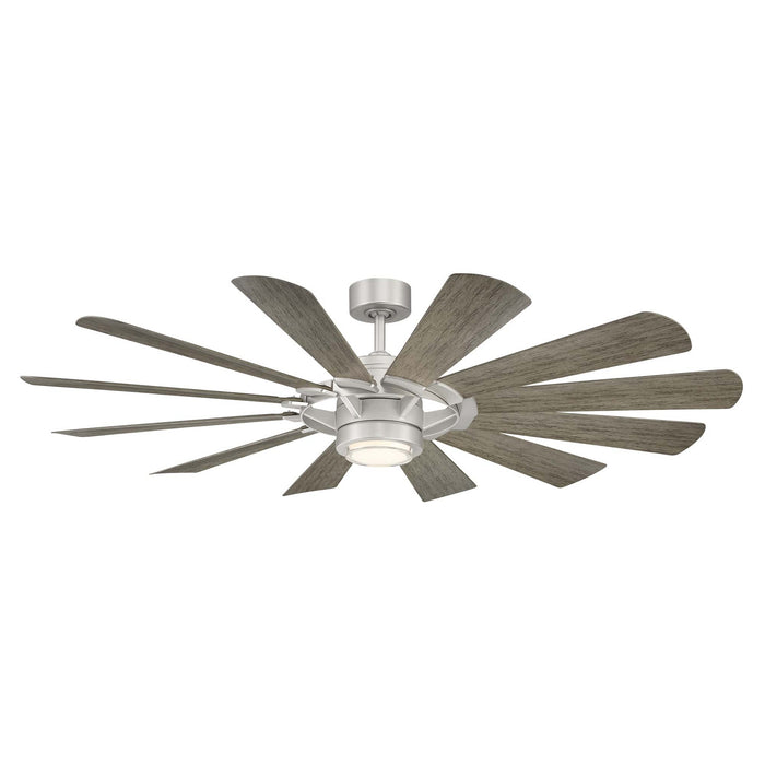 Modern Forms Fans - FR-W2201-65L35STWW - 65"Ceiling Fan - Wynd Mill - Steel/Weathered Wood