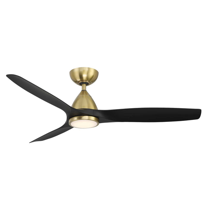 Modern Forms Fans - FR-W2202-54L27SBMB - 54"Ceiling Fan - Skylark - Soft Brass/Matte Black