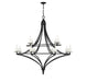 Savoy House - 1-1672-12-89 - 12 Light Chandelier - Director - Matte Black