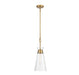 Savoy House - 7-1831-1-322 - One Light Pendant - Lakewood - Warm Brass