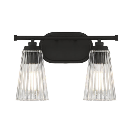Savoy House - 8-1745-2-BK - Two Light Bathroom Vanity - Chantilly - Matte Black
