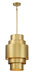 Minka-Lavery - 2533-695 - Three Light Pendant - Spyglass Terrace - Soft Brass