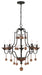 Minka-Lavery - 2665-723 - Five Light Chandelier - Colonial Charm - Old World Bronze W/Walnut Acce