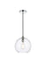 Elegant Lighting - LD2282C - One Light Pendant - Cashel - Chrome And Clear