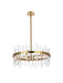 Elegant Lighting - 2200D25SG - 14 Light Pendant - Serena - Satin Gold
