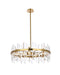 Elegant Lighting - 2200D32SG - 16 Light Chandelier - Serena - Satin Gold