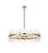 Elegant Lighting - 2200D36SG - 16 Light Chandelier - Serena - Satin Gold