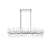 Elegant Lighting - 2200G42C - 24 Light Chandelier - Serena - Chrome