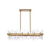 Elegant Lighting - 2200G42SG - 24 Light Chandelier - Serena - Satin Gold