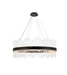Elegant Lighting - 3000D36BK - 20 Light Pendant - Dallas - Black