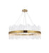 Elegant Lighting - 3000D36SG - 20 Light Pendant - Dallas - Satin Gold