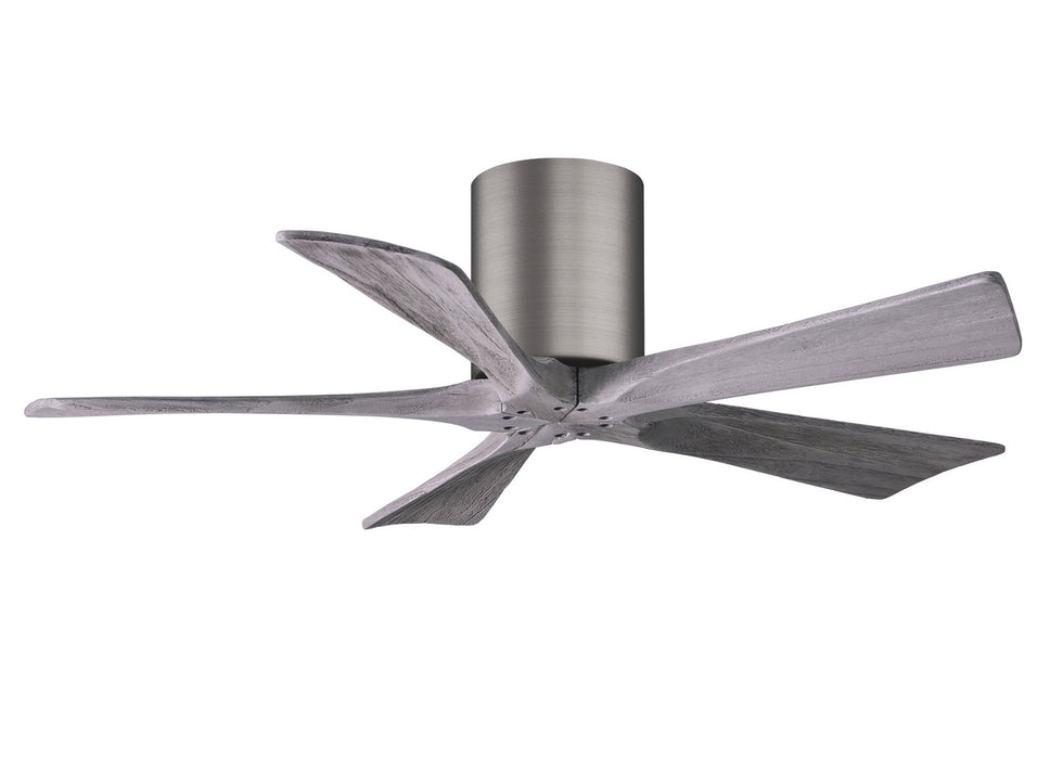 Matthews Fan Company - IR5H-BP-BW-42 - 42"Ceiling Fan - Irene - Brushed Pewter