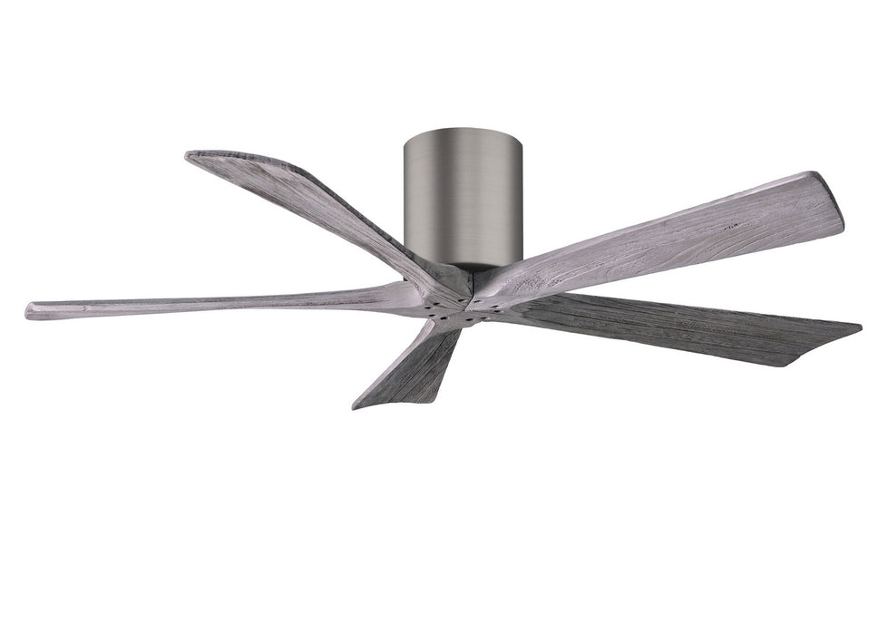 Matthews Fan Company - IR5H-BP-BW-52 - 52"Ceiling Fan - Irene - Brushed Pewter