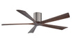 Matthews Fan Company - IR5H-BP-WA-60 - 60"Ceiling Fan - Irene - Brushed Pewter