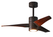 Matthews Fan Company - SJ-TB-WN-42 - 42"Ceiling Fan - Super Janet - Textured Bronze