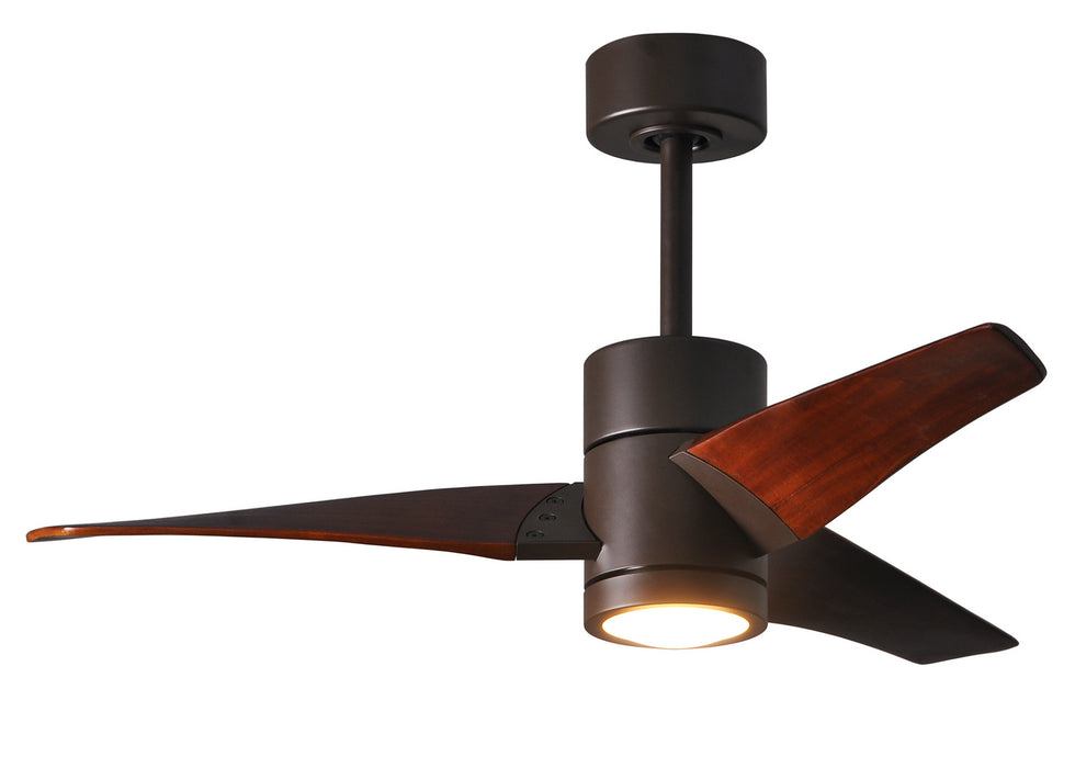 Matthews Fan Company - SJ-TB-WN-42 - 42"Ceiling Fan - Super Janet - Textured Bronze