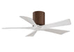 Matthews Fan Company - IR5H-WN-MWH-42 - 42"Ceiling Fan - Irene - Walnut tone