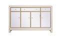 Elegant Lighting - MF72001G - Credenza - Reflexion - Gold