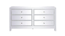 Elegant Lighting - MF72036WH - Cabinet - Reflexion - White