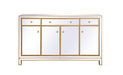 Elegant Lighting - MF72060G - Credenza - Reflexion - Gold