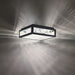 W.A.C. Lighting - FM-W33113-BK - LED Outdoor Flush Mount - Hawthorne - Black