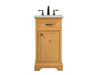 Elegant Lighting - VF15019NW - Single Bathroom Vanity - Americana - Natural Wood
