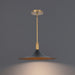 W.A.C. Lighting - PD-97218-BK/GO/AB - LED Pendant - Cochere - Black/Gold/Aged Brass