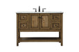 Elegant Lighting - VF27048DW - Single Bathroom Vanity - Metropolis - Driftwood