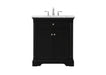 Elegant Lighting - VF53030BK - Bathroom Vanity Set - Clarence - Black