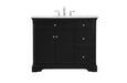 Elegant Lighting - VF53042BK - Bathroom Vanity Set - Clarence - Black