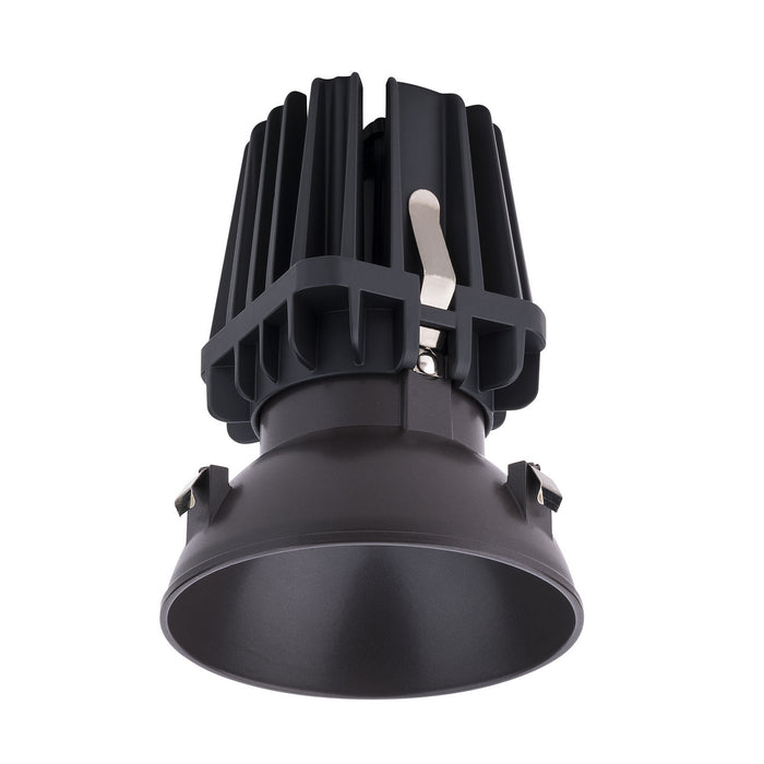 W.A.C. Lighting - R4FRDL-WD-BK - LED Downlight Trimless - 4In Fq Downlights - Black