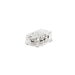 W.A.C. Lighting - T24-BS-PM-CL - Basics Power to Tape Connector - Gemini - CLEAR