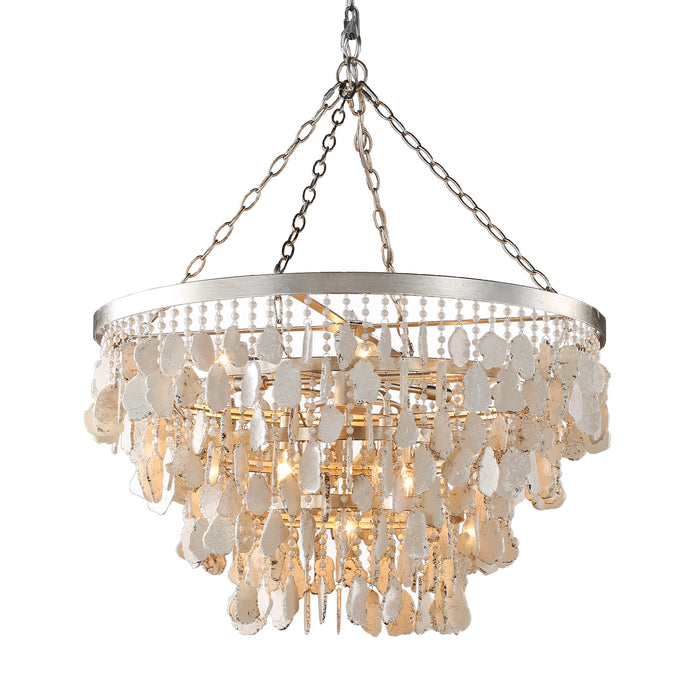 Terracotta Designs - H22101-11AS - 11 Light Chandelier - Alpine Villages - Silver