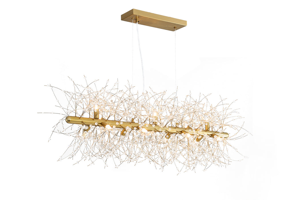 Terracotta Designs - H22105L-13 - 13 Light Chandelier - The Night Sky Milky Way - Gold